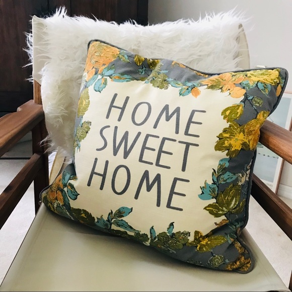 home sweet home pillow cover